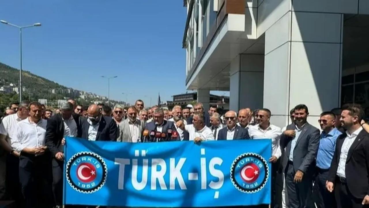 TÜRK-İŞ’ten “vergide adalet” konulu basın açıklaması