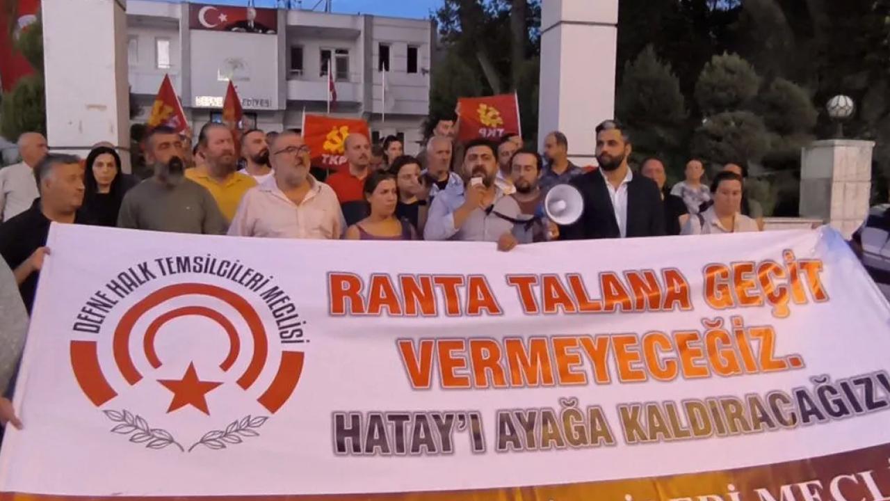 Hatay Defne’den ‘bankamatik memurları’na tepki!