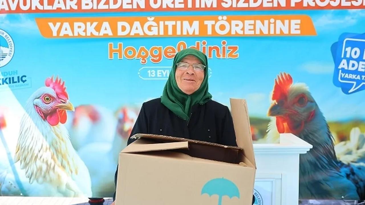 Kadın üreticilerden Başkan Büyükkılıç’a teşekkür