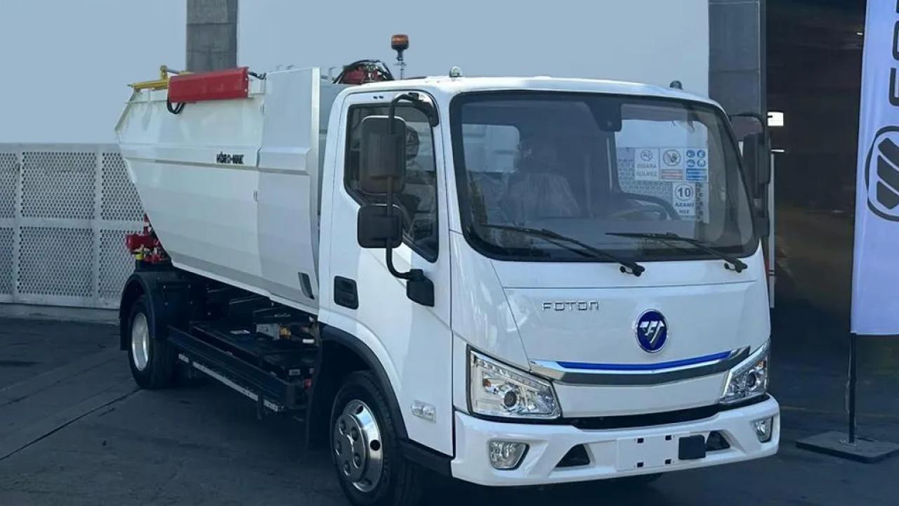 Otokar, ilk elektrikli kamyon satışını yaptı