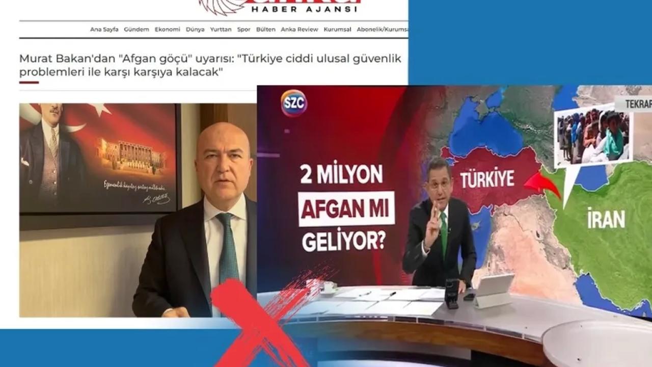 ‘Afganlar sınırdan geçiyor’ iddialarına İletişim’den yalanlama