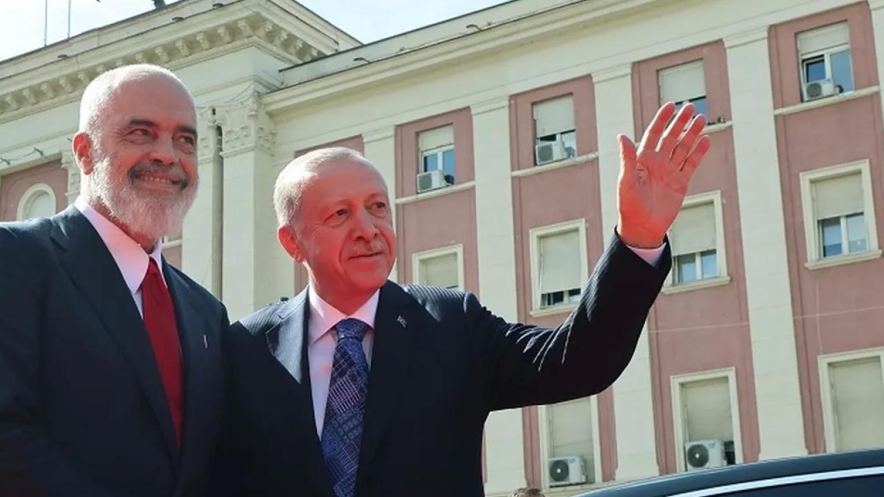 Cumhurbaşkanı Erdoğan, Rama ile buluştu