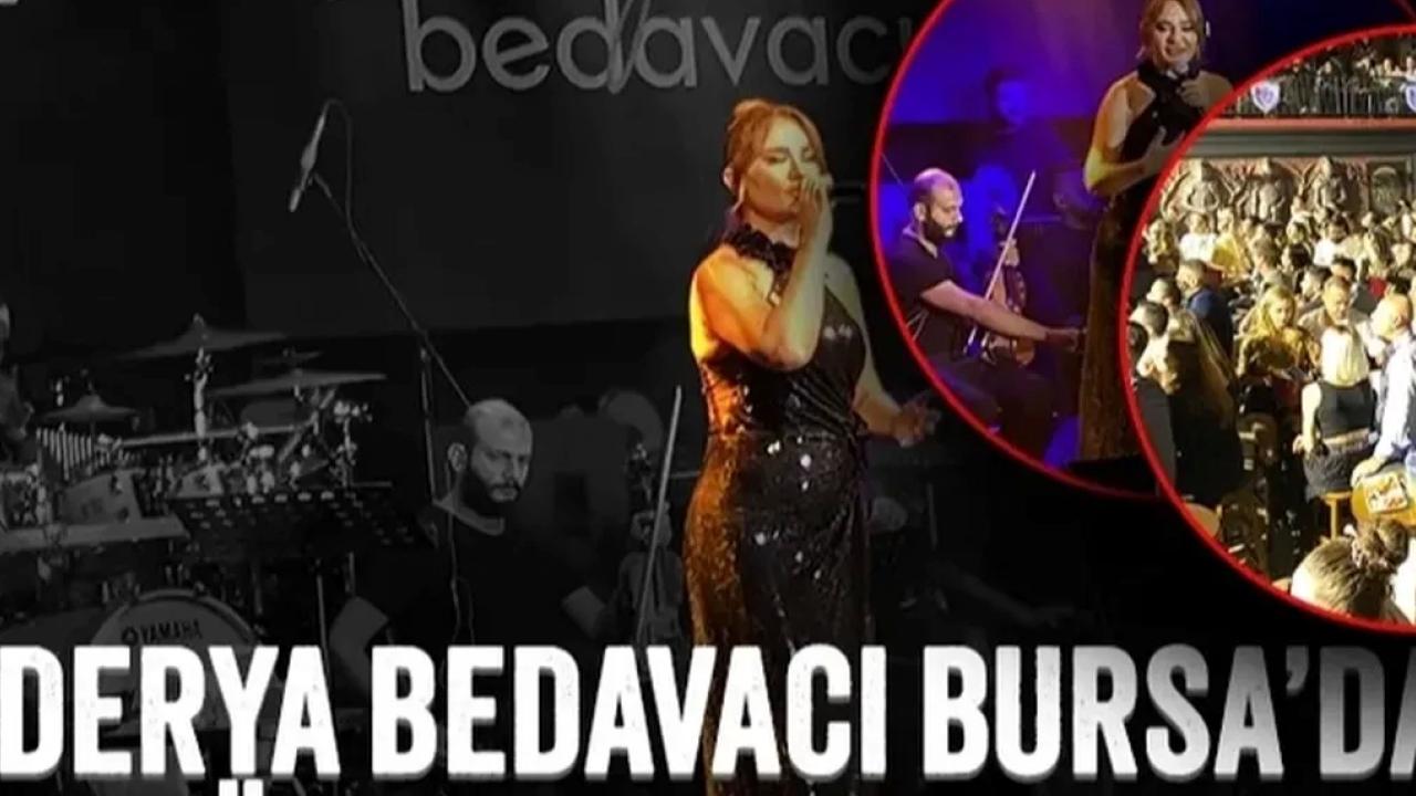 Derya Bedavacı, Bursa’da yüreklere dokundu