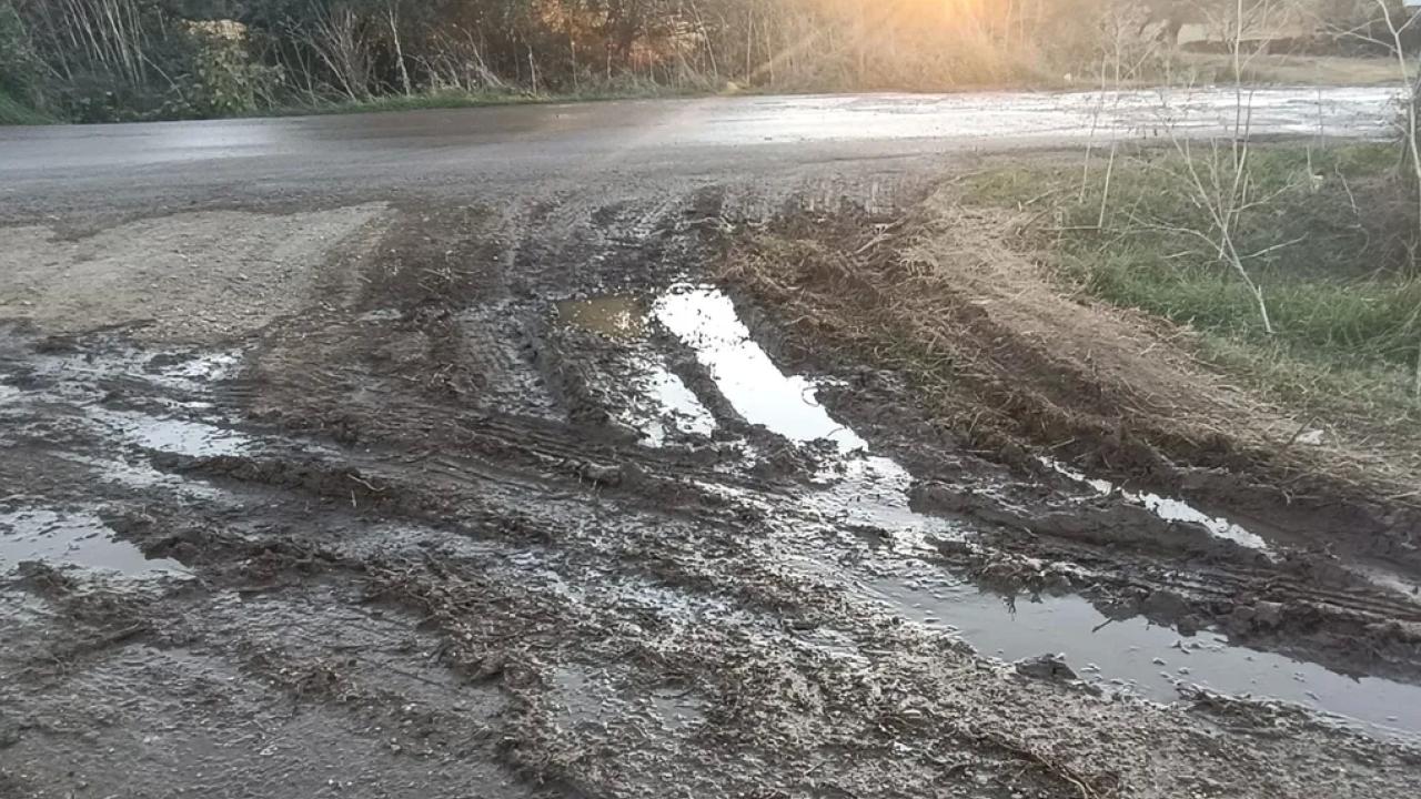 Keşan’da yol eziyeti ve vatandaşların isyanı!