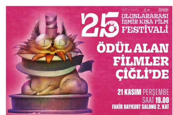 İzmir Çiğli’de ödüllü filmler sinemaseverlerle buluşacak